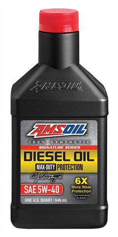 Signature Series Max-Duty Synthetic Diesel Oil 5W-40